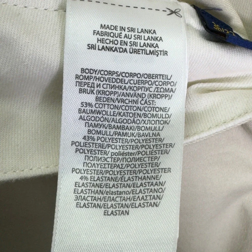 Polo Golf Ralph Lauren Beige Tailored Fit Golf Pants Mens Size 36x32‎ - EUC